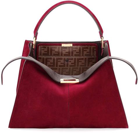 fashionphile fendi peekaboo|fendi peekaboo suede.